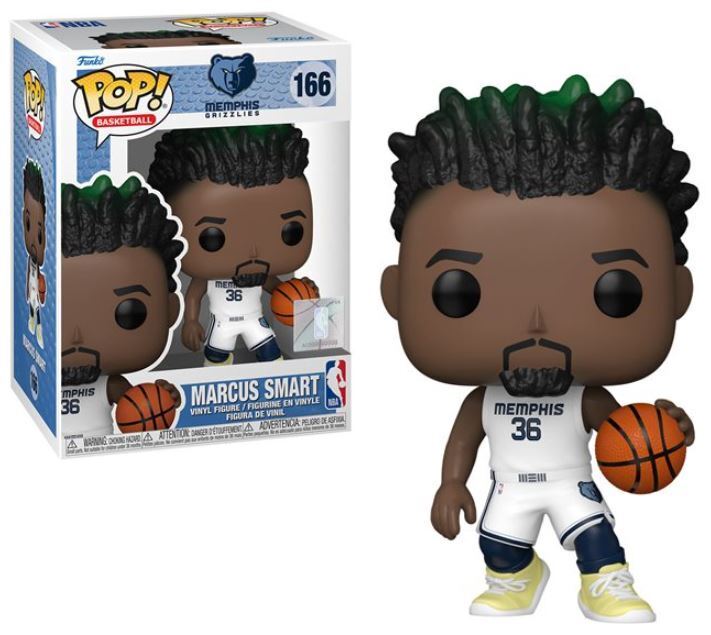 POP! NBA Memphis Grizzlies Marcus Smart 9 cm - Colecionáveis - Funko