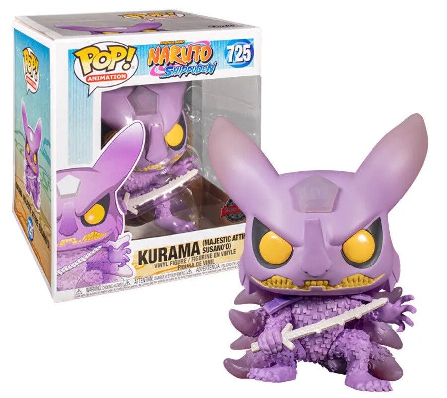 POP! Naruto Shippuden Kurama Majestic Attire Susanoo Exclusive 15 cm - Toys - Funko