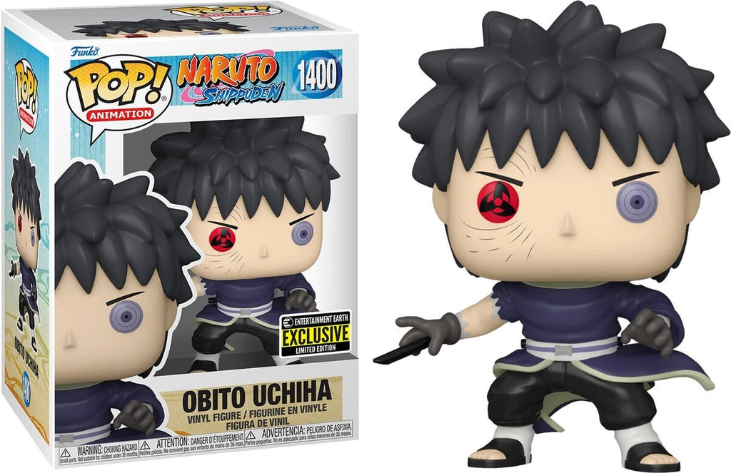 POP! Naruto Shippuden Obito Uchiha Exclusivo 10 cm - Colecionáveis - Funko