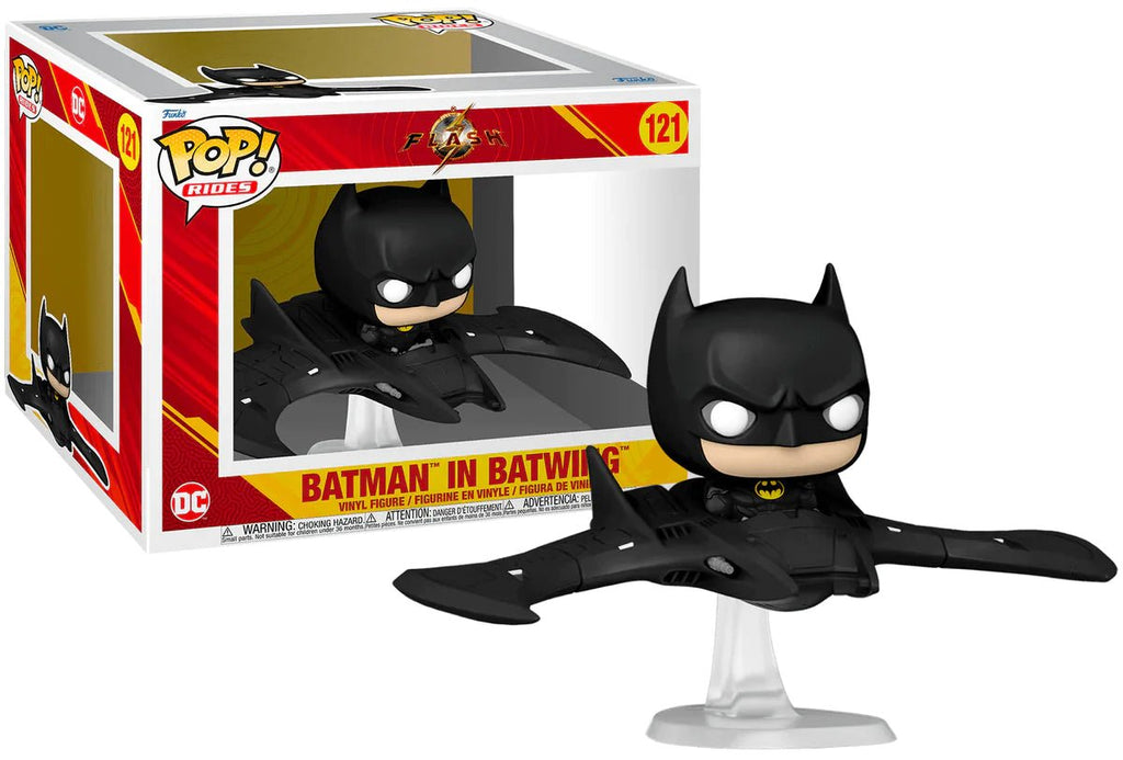 POP! Rides DC Comics Super Deluxe Vinyl Figure Batman in Batwing 13 cm - Toys - Funko