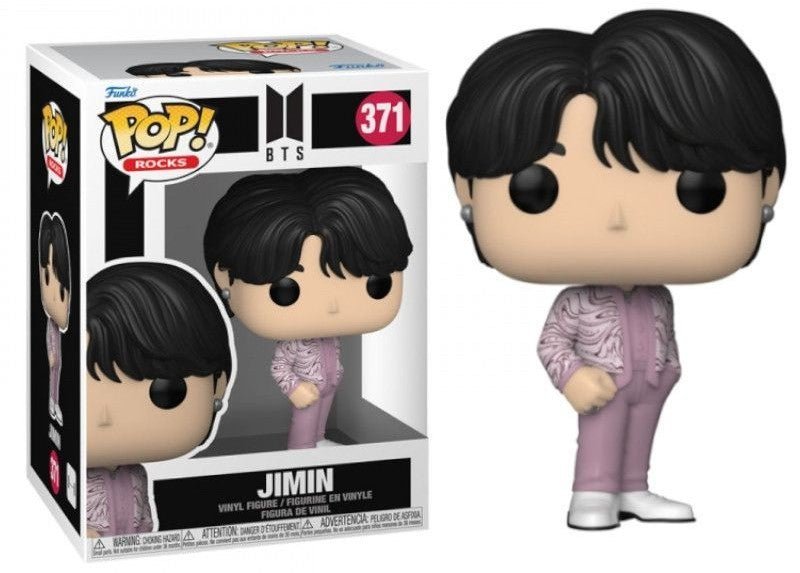POP! Rocks BTS Vinyl Figure Jimin 9 cm - Colecionáveis - Funko