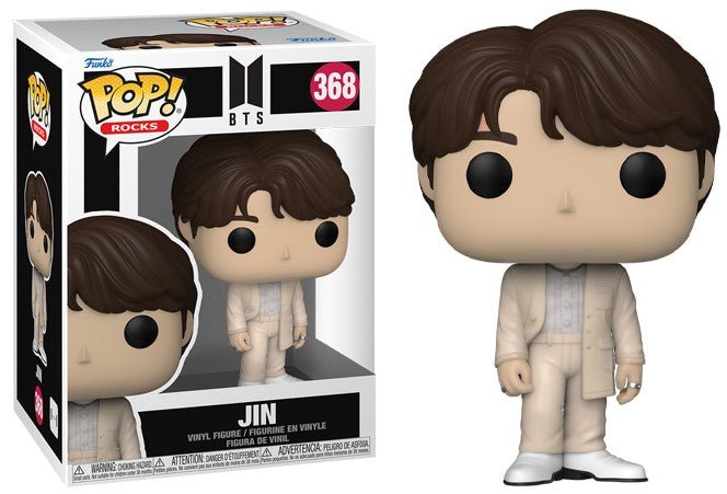 POP! Rocks BTS Vinyl Figure Jin 9 cm - Colecionáveis - Funko
