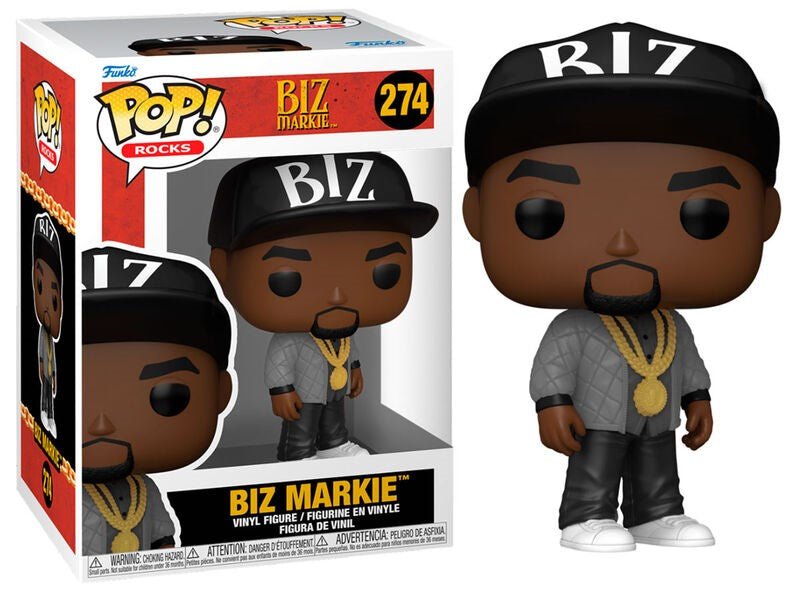POP! Rocks Biz Markie Vinyl Figure 9 cm - Colecionáveis - Funko