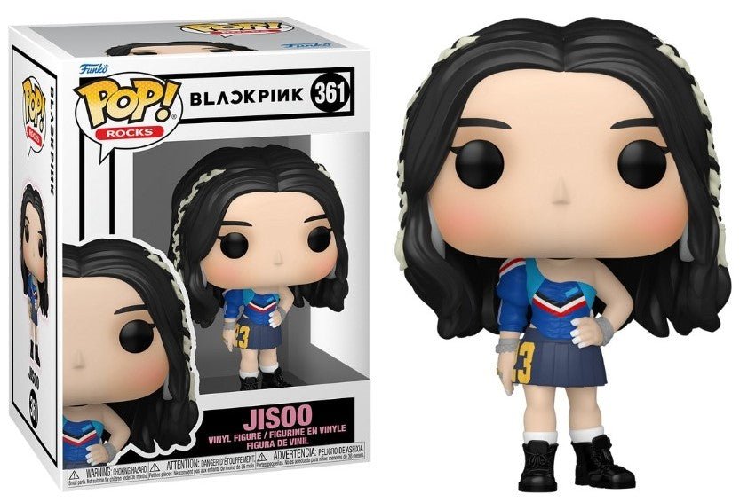 POP! Rocks Blackpink Vinyl Figure Jisoo 9 cm - Colecionáveis - Funko