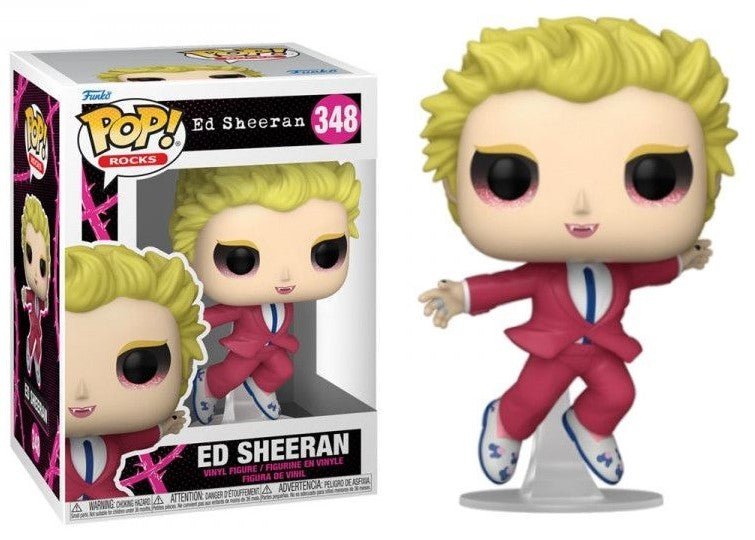 POP! Rocks Ed Sheeran Vampire Vinyl Figure Bad Habits 9 cm - Colecionáveis - Funko