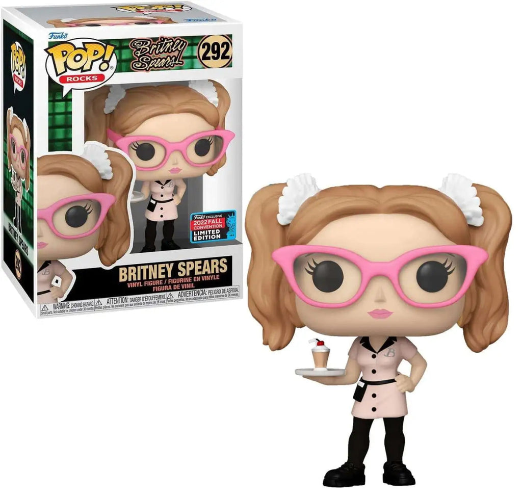 POP! Rocks Exclusive Britney Spears Limited Edition 9 cm - Colecionáveis - Funko