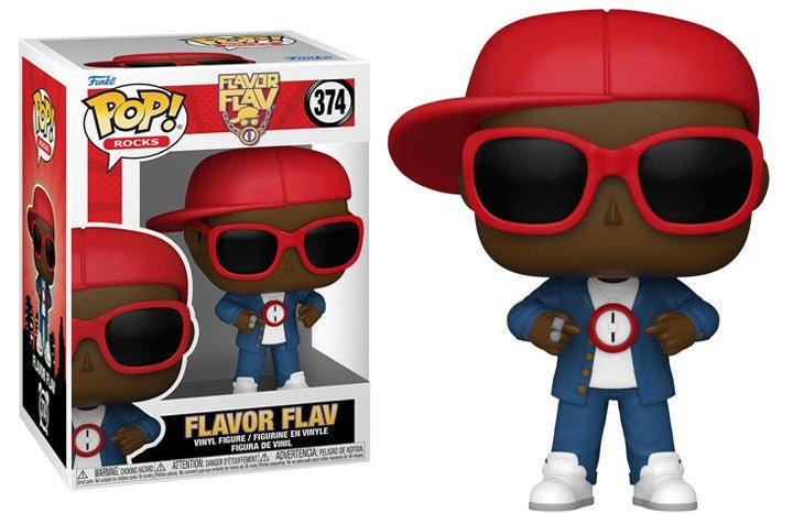 POP! Rocks Flavor Flav Vinyl Figure Flavor of Love 9 cm - Colecionáveis - Funko