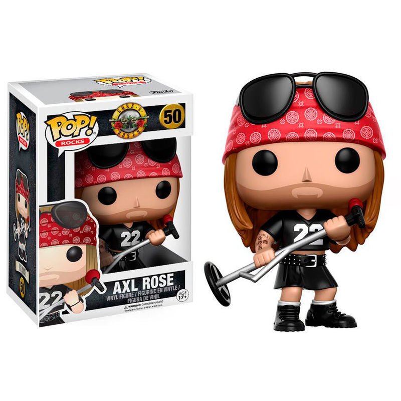 POP! Rocks Guns N´ Roses - Vinyl Figure Axl Rose 9 cm - Toys - Funko