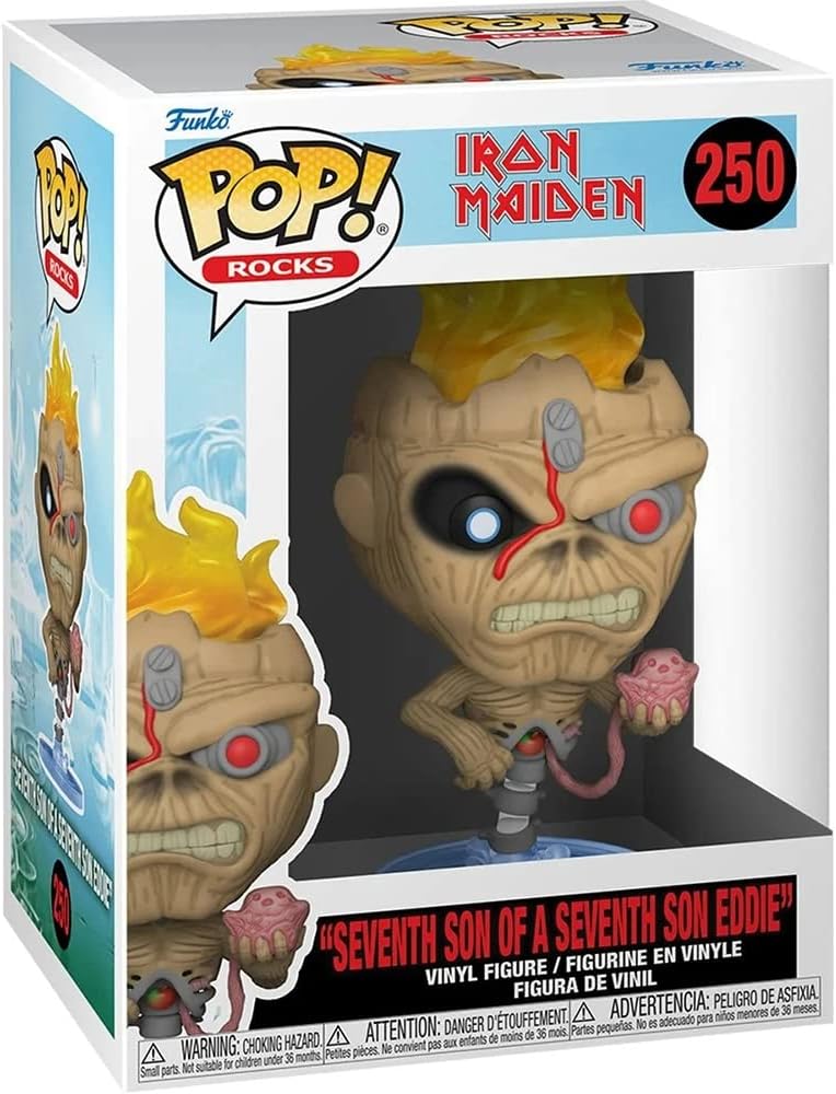 POP! Rocks Iron Maiden Vinyl Figure Eddie - Seventh Son of Seventh Son 9 cm - Toys - Funko