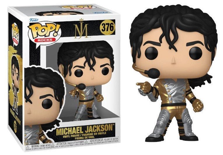 POP! Rocks Michael Jackson Vinyl Figure Armor 9 cm - Colecionáveis - Funko