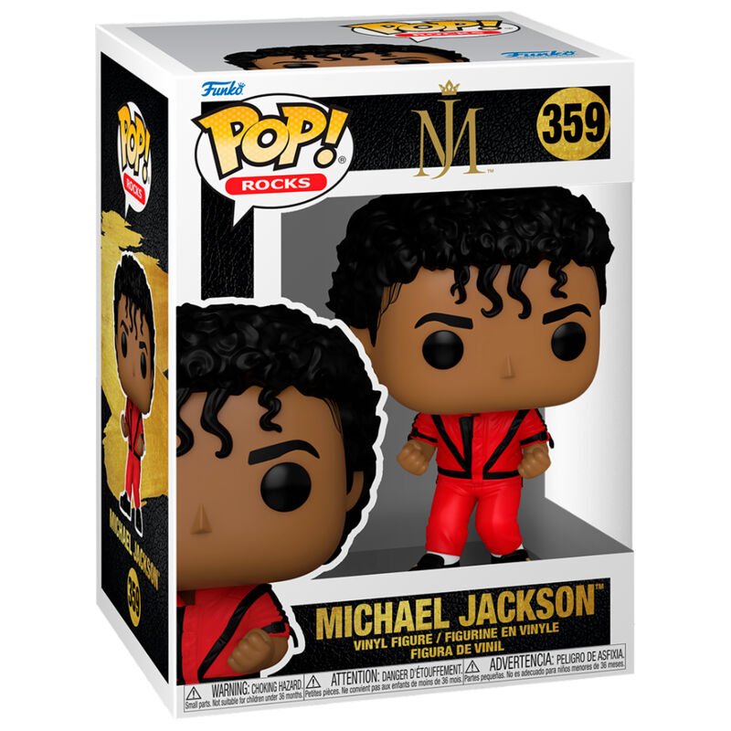 POP! Rocks Michael Jackson Vinyl Figure Thriller 9 cm - Toys - Funko