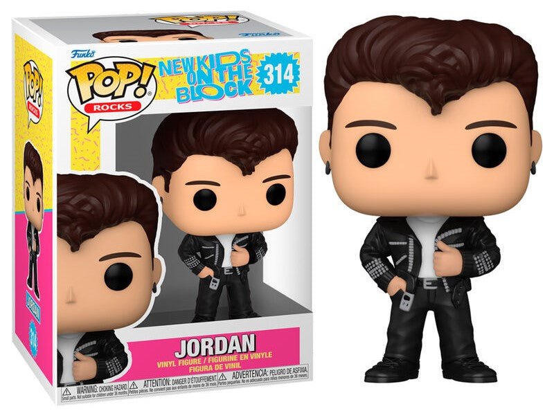 POP! Rocks New Kids on the Block Vinyl Figure Jordan 9 cm - Colecionáveis - Funko