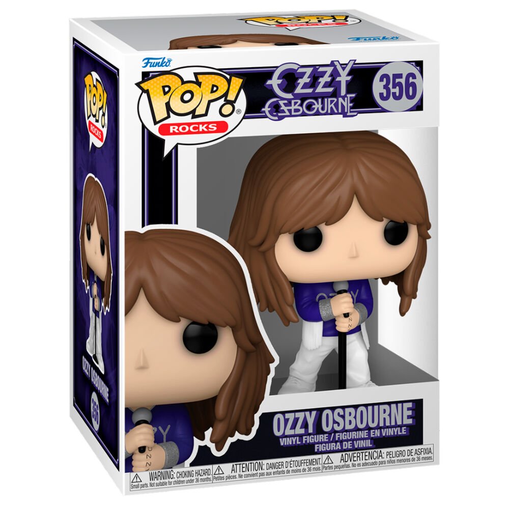 POP! Rocks Ozzy Osbourne Vinyl Figure GL 9 cm - Colecionáveis - Funko