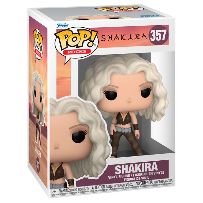 POP! Rocks Shakira Vinyl Figure Wherever/Whenever 9 cm - Toys - Funko