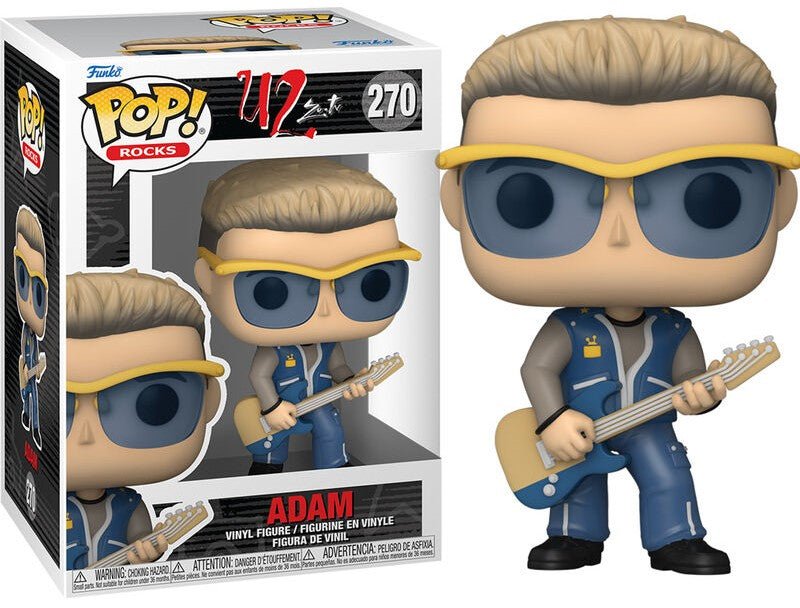 POP! Rocks U2 Vinyl Figure Zoo TV Adam 9 cm - Colecionáveis - Funko