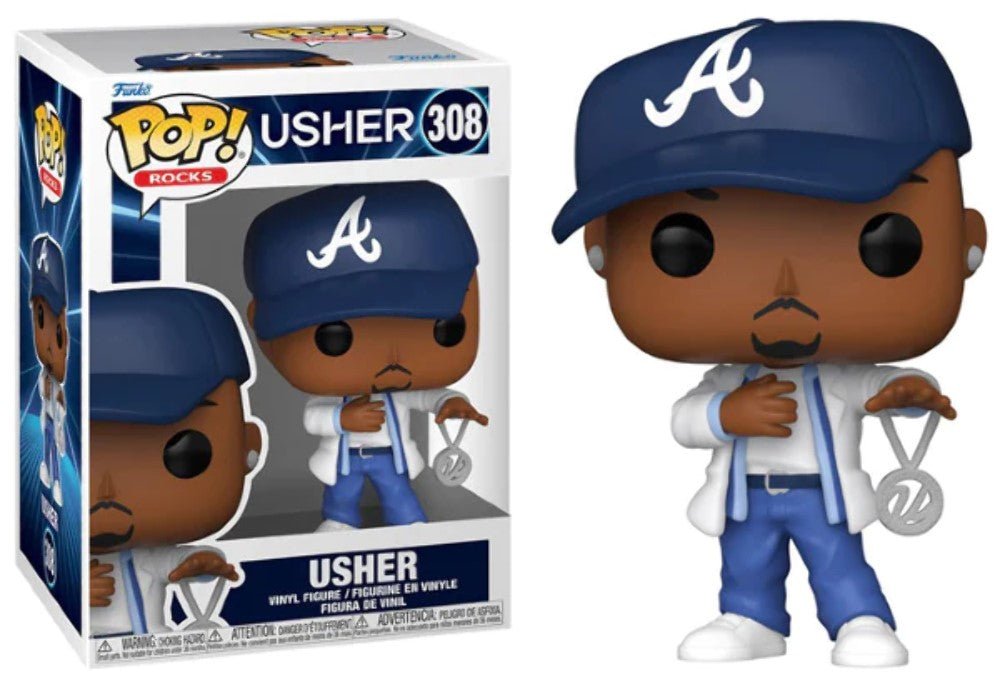 POP! Rocks Usher Vinyl Figure Yeah 9 cm - Colecionáveis - Funko