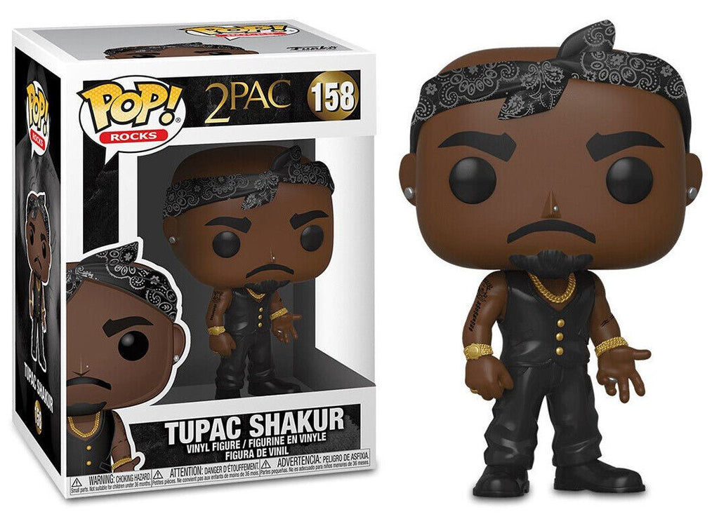 POP! Rocks Vinyl Figure Tupac 9 cm - Colecionáveis - Funko