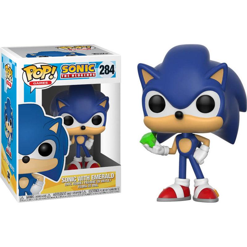 POP! Sonic The Hedgehog with Emerald 9 cm - Toys - Funko