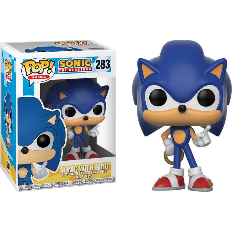 POP! Sonic The Hedgehog with Ring 9 cm - Toys - Funko