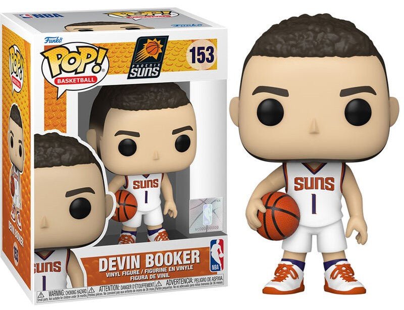 POP! Sports NBA Vinyl Figure Devin Booker (Suns) 9 cm - Colecionáveis - Funko