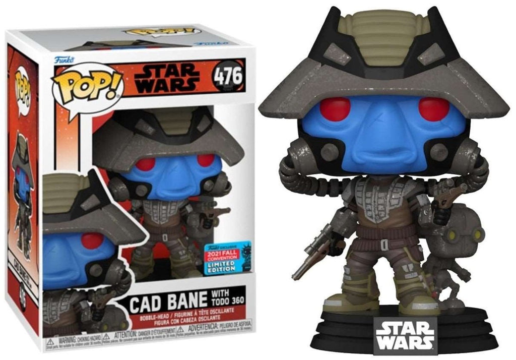 POP! Star Wars Figura de Vinil - Cad Bane c/ Todo (NYCC/Fall Con.) 9 cm Exclusivo - Colecionáveis - Funko