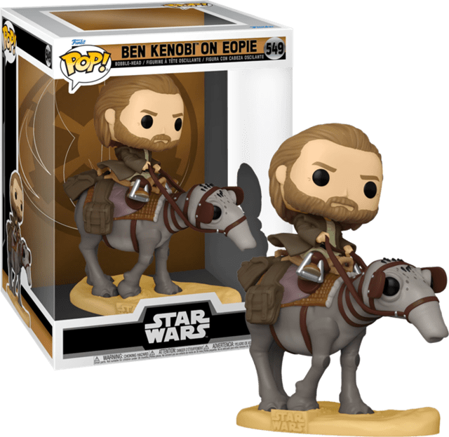 POP! Star Wars: Obi - Wan Kenobi Deluxe Vinyl Figure Ben Kenobi on Eopie 18 cm - Toys - Funko