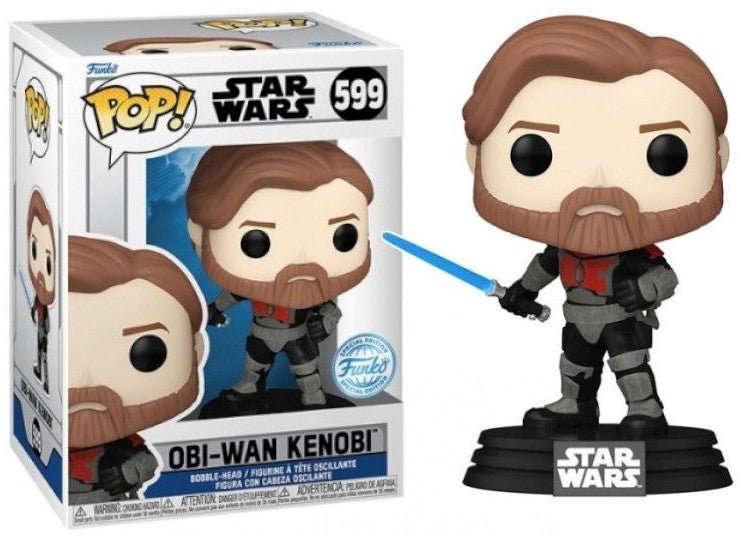 POP! Star Wars Obi - Wan Kenobi Exclusive 9 cm - Colecionáveis - Funko