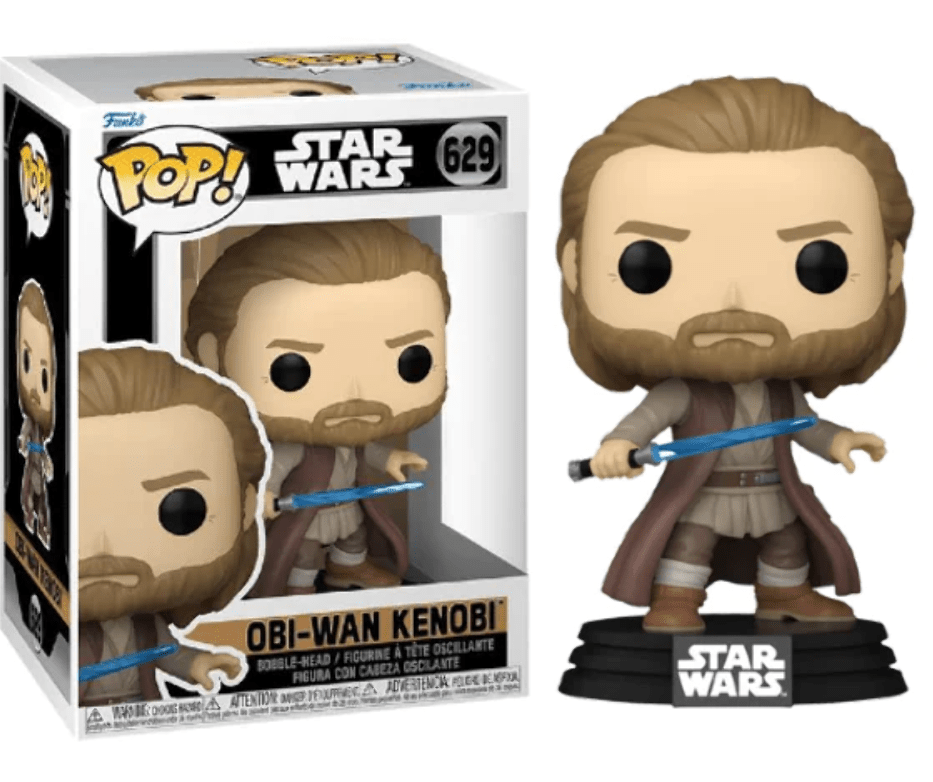 POP! Star Wars: Obi - Wan Kenobi Vinyl Figure Obi - Wan (Battle Pose) 9 cm - Toys - Funko