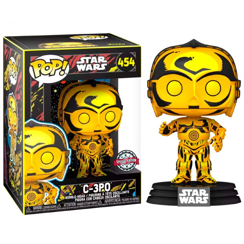 POP! Star Wars: Retro Series Exclusive Vinyl Figure C - 3PO 9 cm - Toys - Funko