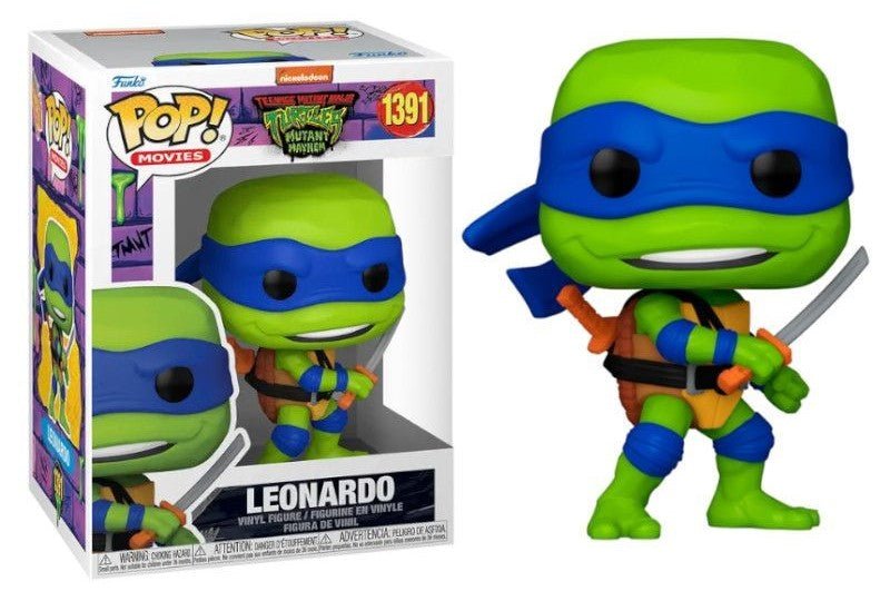 POP! TMNT: Leonardo 9cm - Colecionáveis - Funko