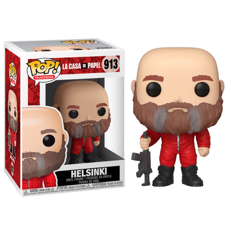 POP! TV: A Casa de Papel - Helsinki 9 cm - Colecionáveis - Funko