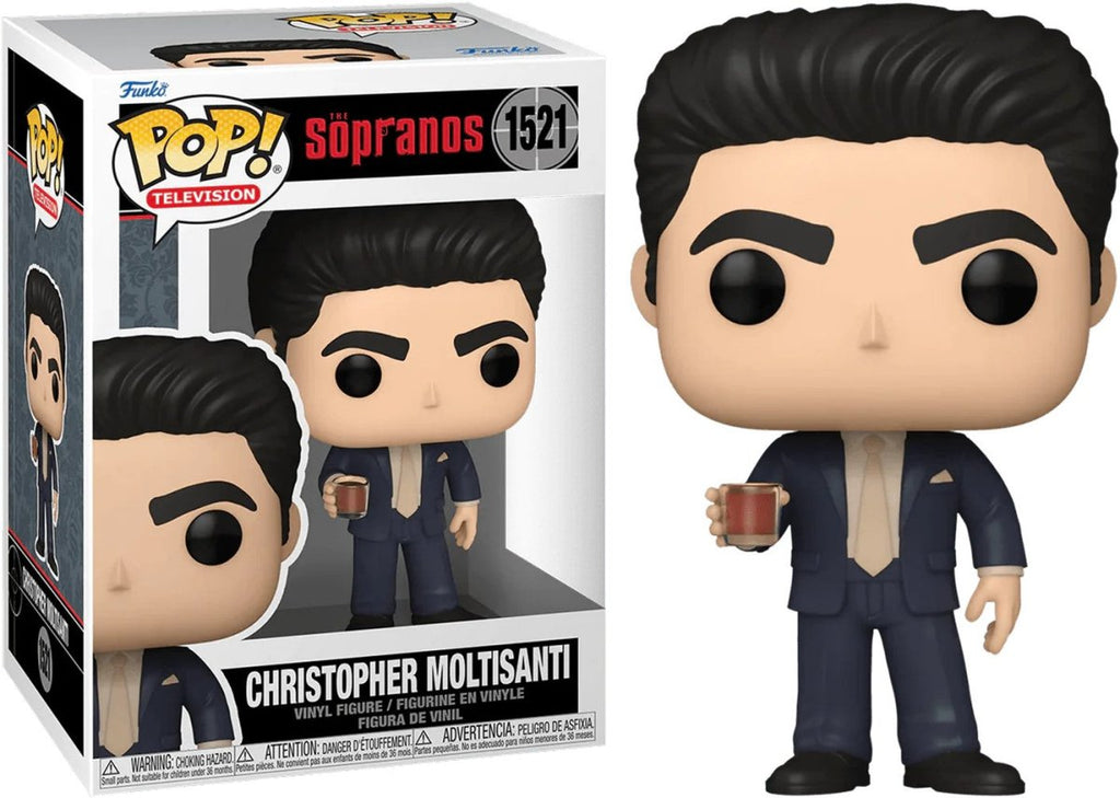 POP! TV Christopher Moltisanti - The Sopranos 9 cm - Colecionáveis - Funko