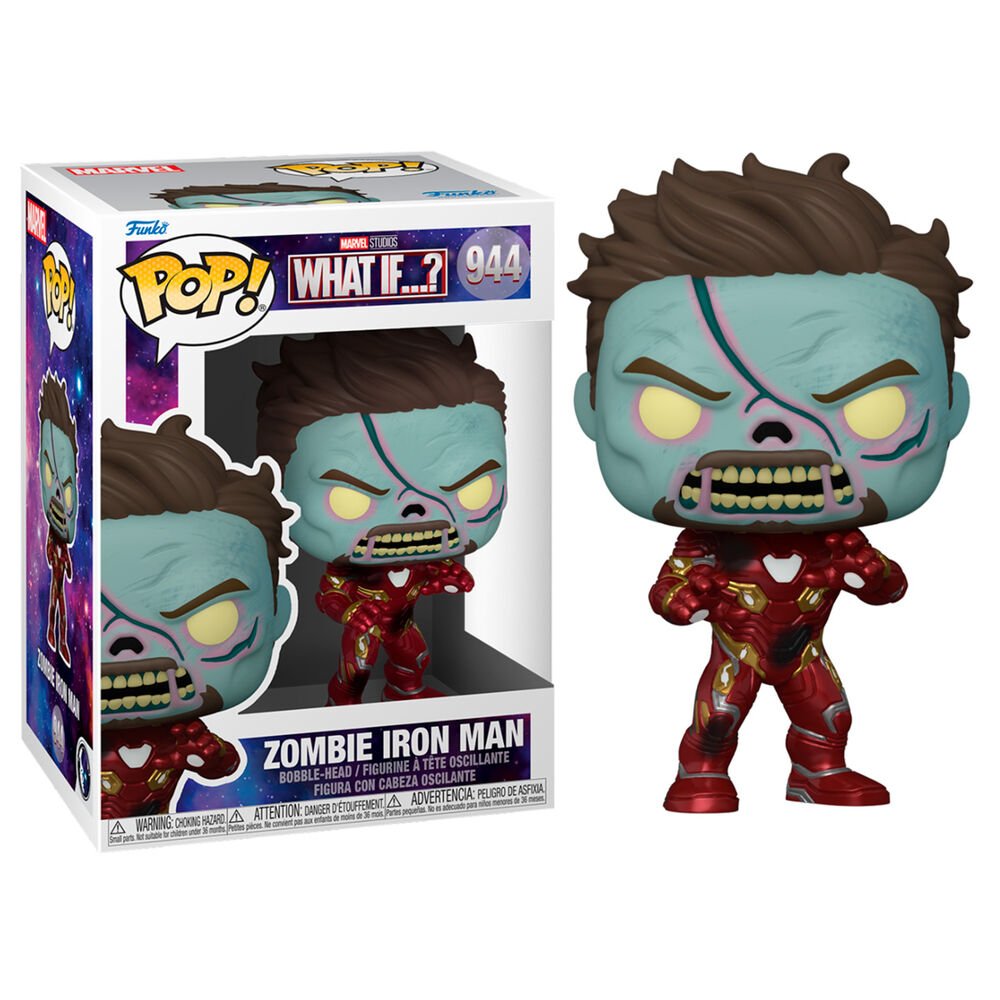 POP! TV Marvel What If...? Vinyl Figure Zombie Iron Man 9 cm - Toys - Funko