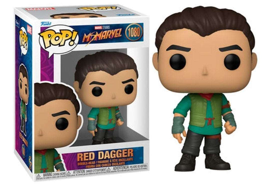 POP! TV Ms. Marvel Vinyl Figure Red Dagger 9 cm - Colecionáveis - Funko