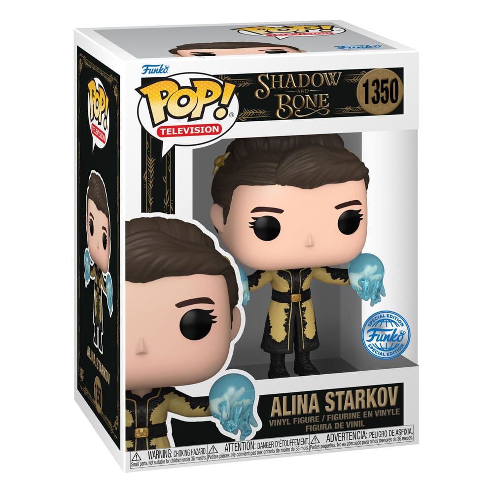 POP! TV Shadow and Bone Vinyl Figure Alina in Gold/Sun Summoner 9 cm Exclusivo - Colecionáveis - Funko
