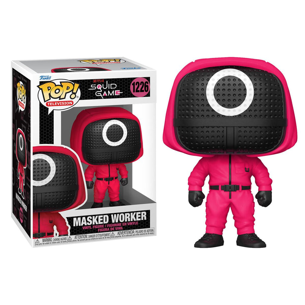 POP! TV Squid Game Vinyl Figure Red Soldier (Mask) 9 cm - Toys - Funko