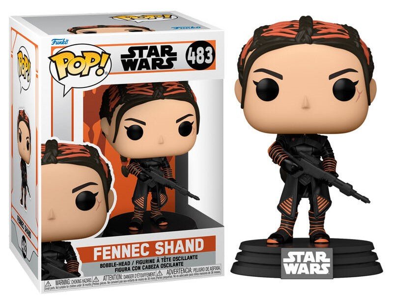POP! TV Star Wars The Mandalorian Vinyl Figure Fennec Shand 9 cm - Colecionáveis - Funko