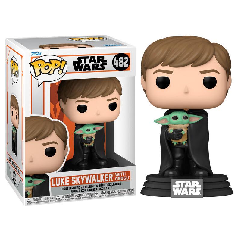 POP! TV Star Wars The Mandalorian Vinyl Figure Luke with Child 9 cm - Toys - Funko