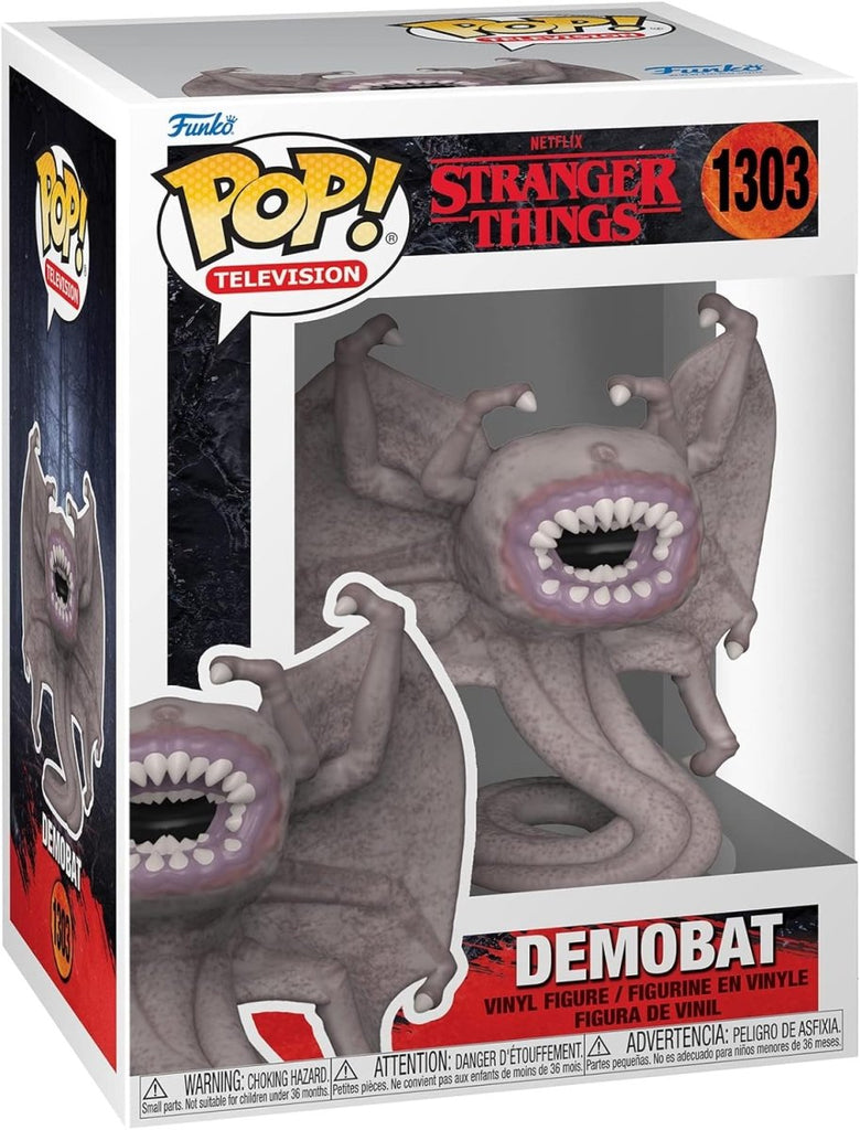 POP! TV Stranger Things Vinyl Figure Demo - bat 9 cm - Colecionáveis - Funko