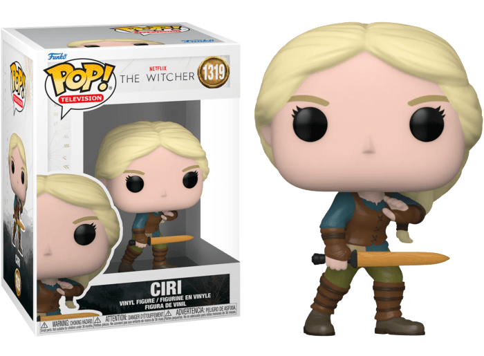 POP! TV The Witcher S2 Vinyl Figure Ciri w/ Sword 9 cm - Toys - Funko