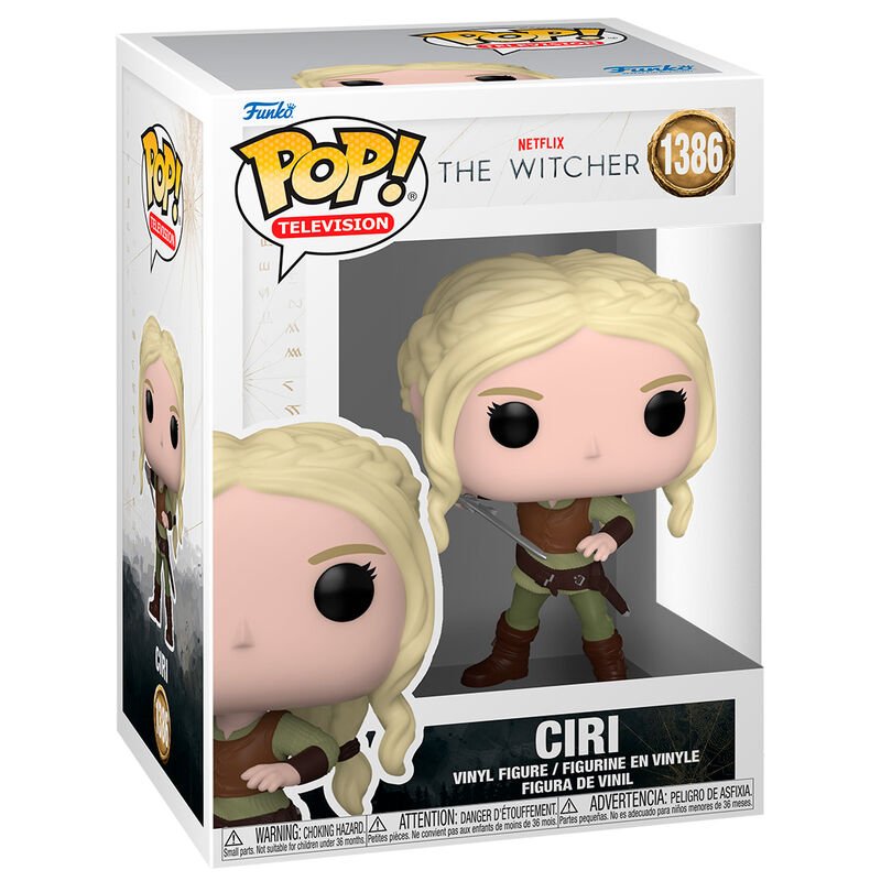 POP! TV The Witcher Season 2 Vinyl Figure Ciri with Sword 9 cm - Toys - Funko