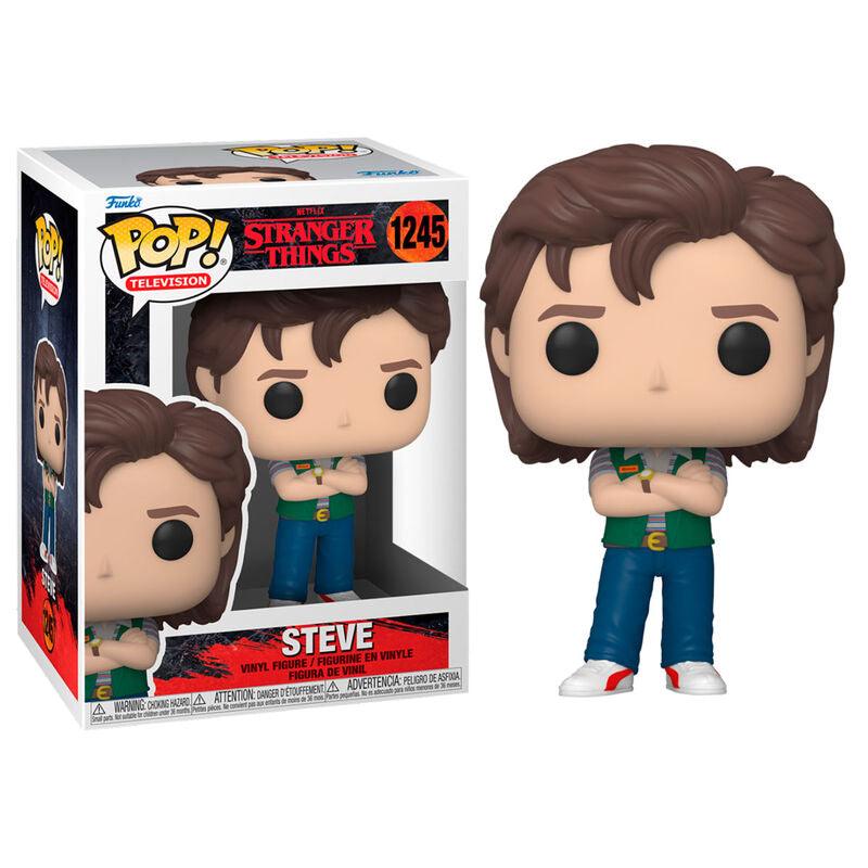 POP! TV Vinyl Stranger Things Figure Steve 9 cm - Toys - Funko