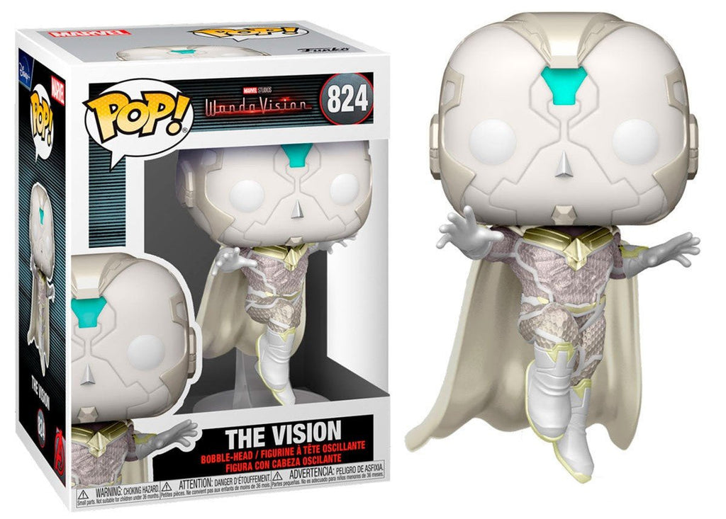 POP! TV WandaVision Vinyl Figure The Vision White 9 cm - Colecionáveis - Funko
