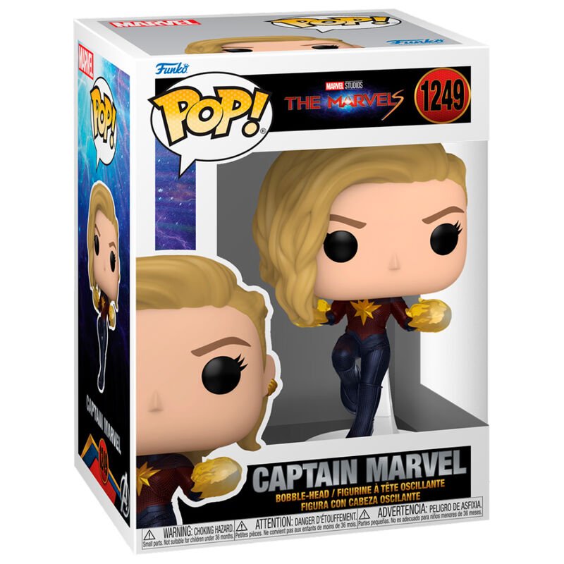 POP! The Marvels Vinyl Figure Captain Marvel 9 cm - Toys - Funko