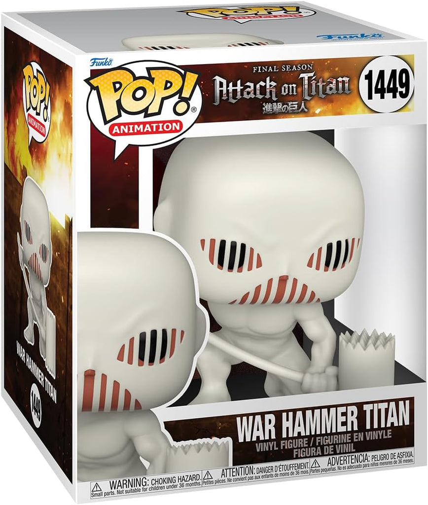 POP! Vinyl Figure Attack on Titan Oversized War Hammer Titan 15 cm - Colecionáveis - Funko