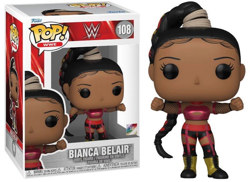 POP! WWE Vinyl Figure Bianca Belair WM38 9 cm - Colecionáveis - Funko