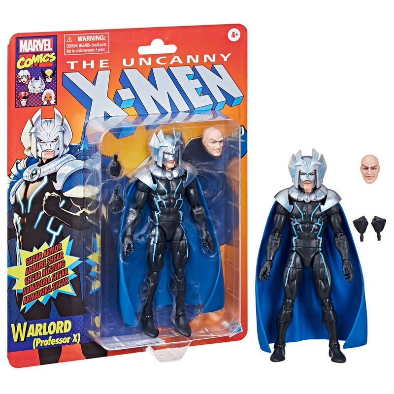 Hasbro Marvel Legends Warlord Professor X X - Men Marvel 15cm - Colecionáveis - Hasbro