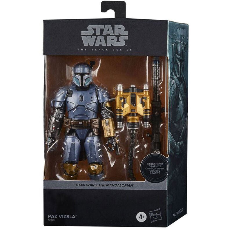 Paz Vizsla Carbonized Black Series Star Wars 15 cm - Toys - Hasbro