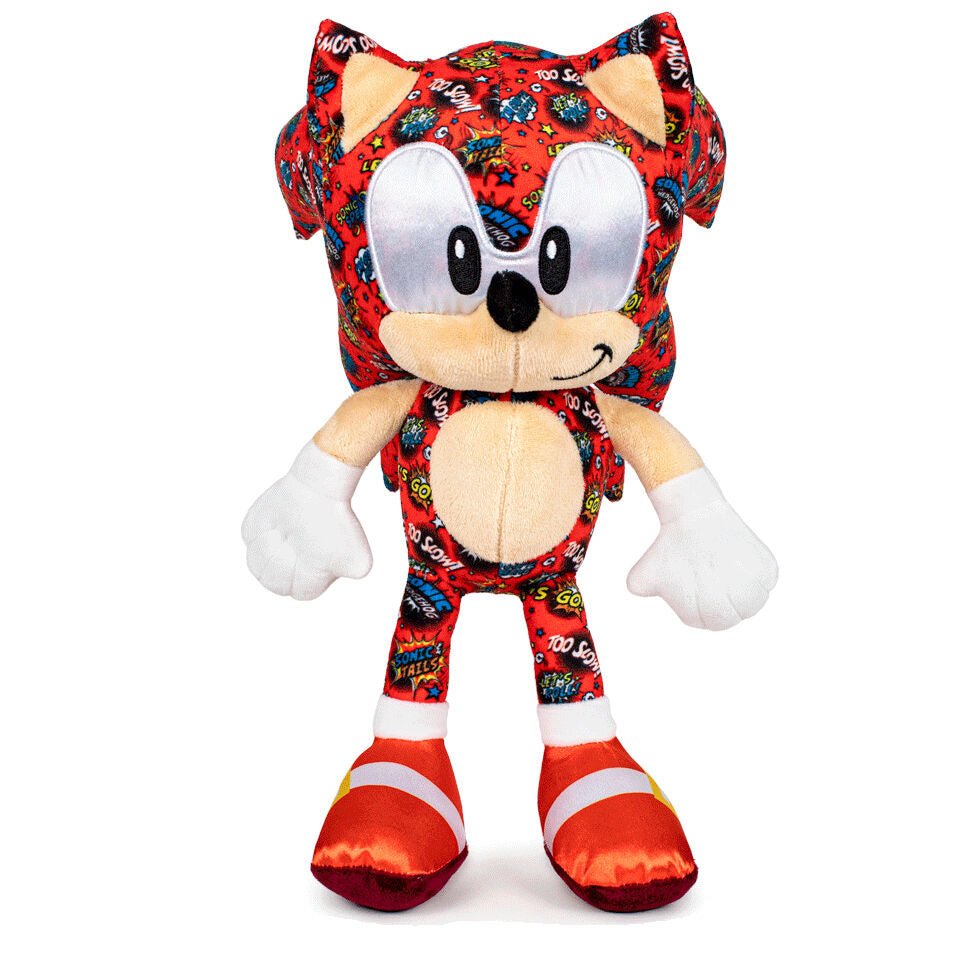 Peluche Sonic Red Comic Sonic the Hedgehog 30 cm - Toys - Play by Play