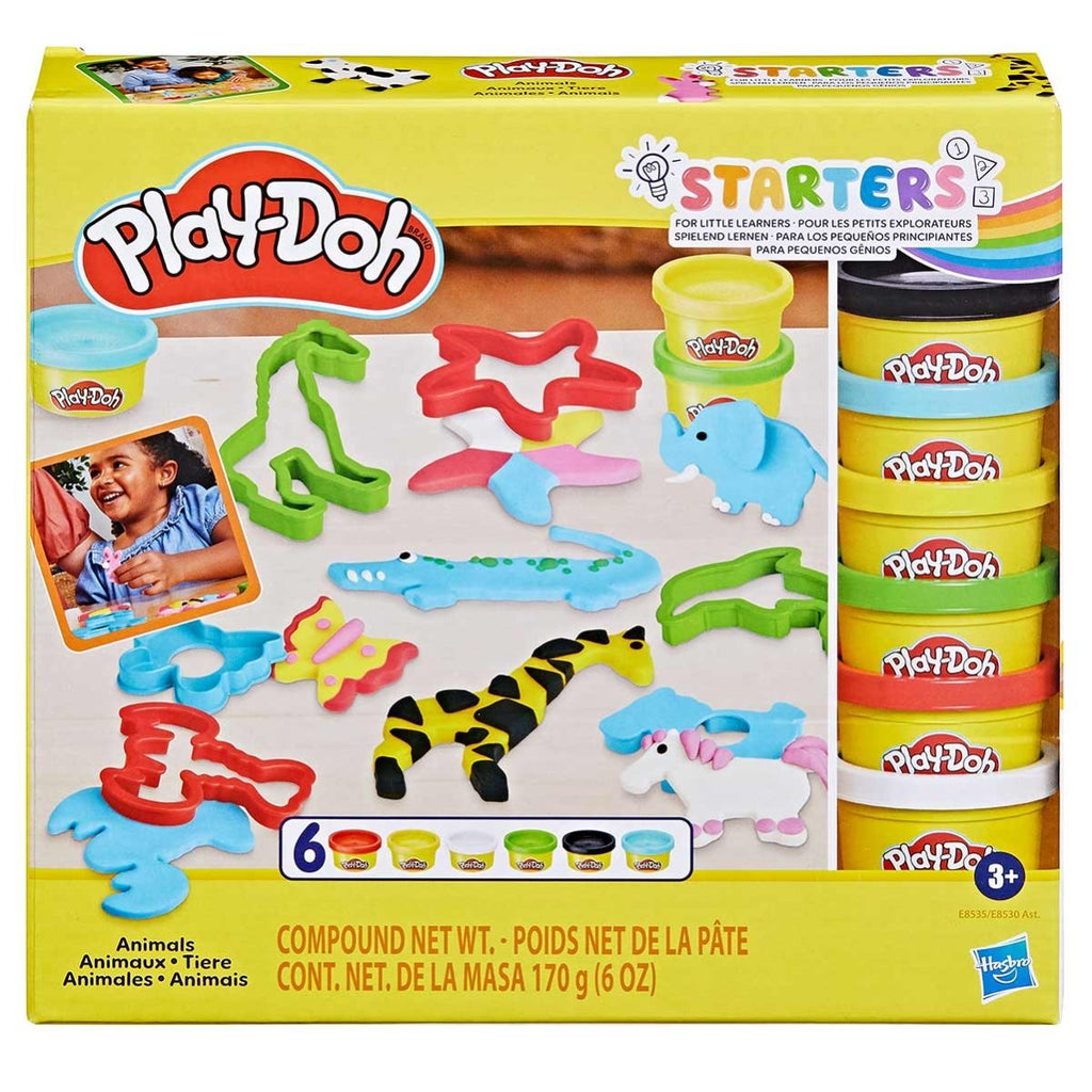 Plasticina Aprendizagem Animais Play - Doh Hasbro E8535/E8530 - Toys - Hasbro